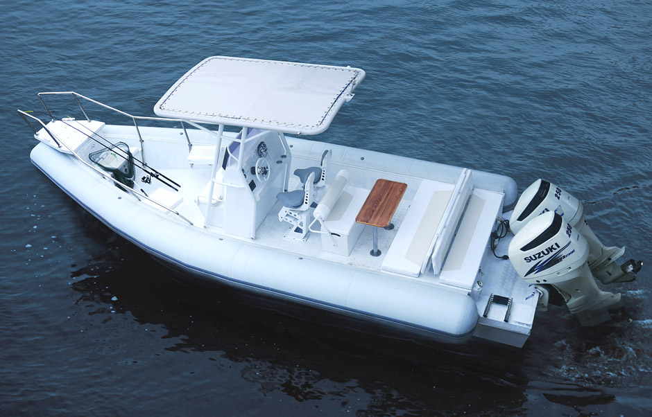Multifunctional boat RIB 800 FS